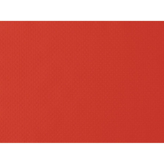 Eine Nahaufnahme des Duni GmbH Papier-Tischsets 30x40 cm in rot zeigt eine feine Textur und satte Farbe - ideal für Feste und Veranstaltungen (Packung mit 500 Stück).