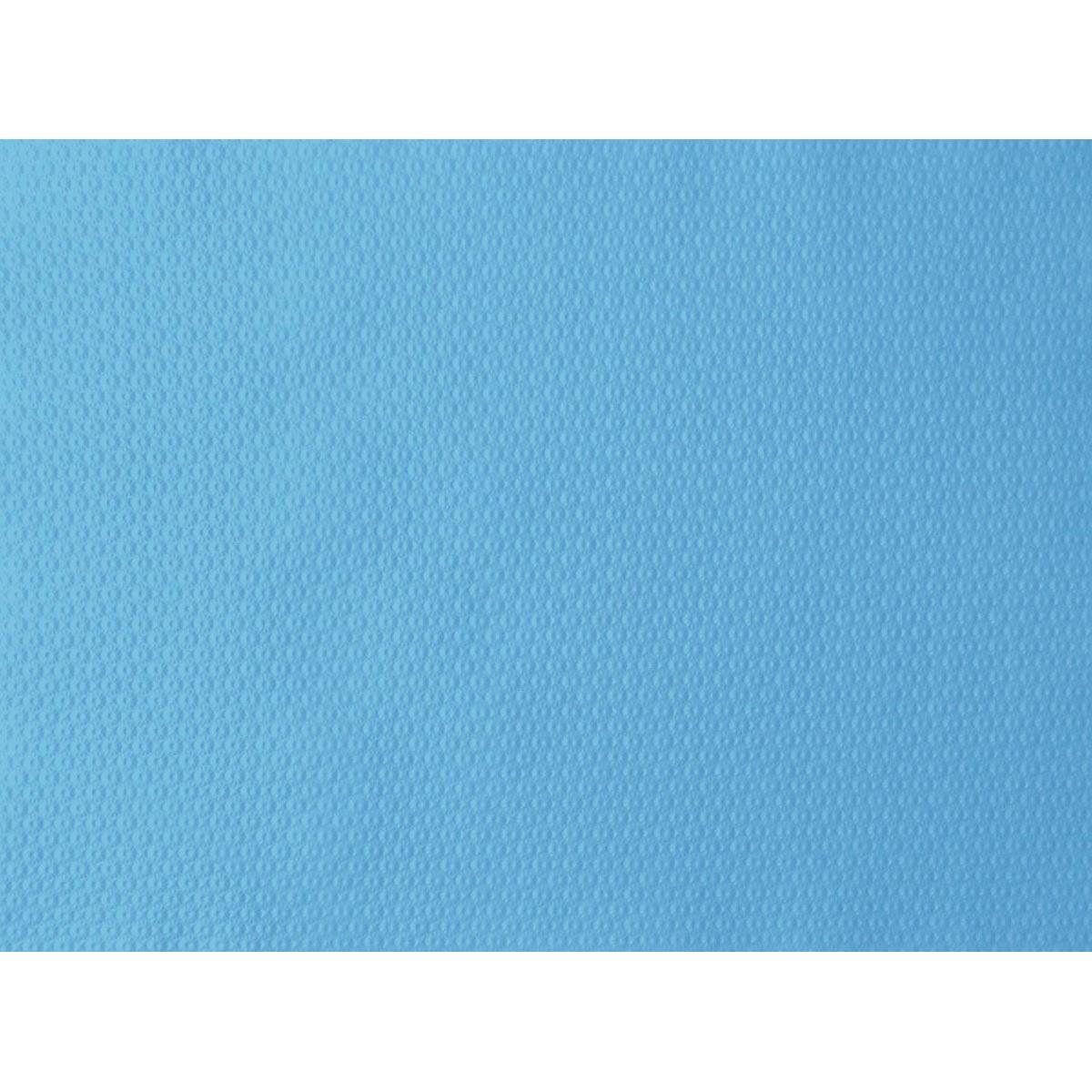 Detailný záber na papierové prestierania Duni GmbH 30x40 cm v mätovo modrej farbe s jemne bodkovanou textúrou - ideálne na oslavy a podujatia. Balenie s 500 kusmi.