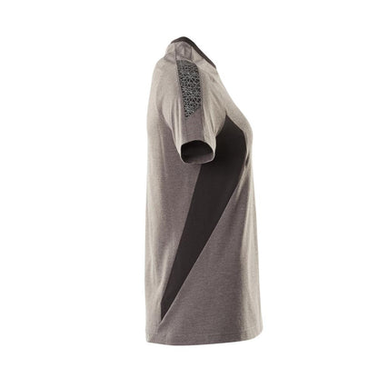 Tričko, dámske tričko, tmavá antracit/čierna