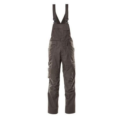 Dungarees, vrecká na kolenách, strečové vložky Dungarees, tmavá antracit