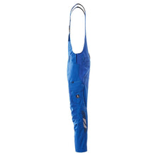 Dungarees, vrecká na kolenách, strečové vložky Dungarees, azúrovo modré