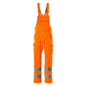 Dungarees, obyčajné montérky, hi-vis oranžové