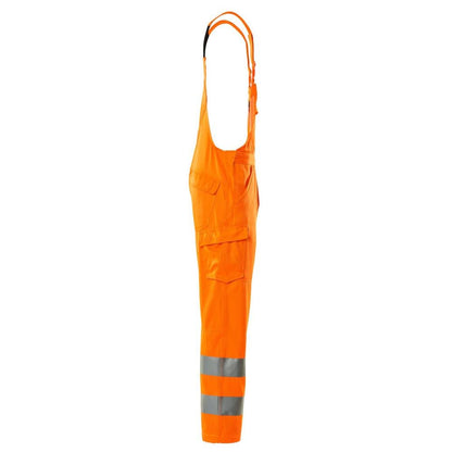 Dungarees, obyčajné montérky, hi-vis oranžové
