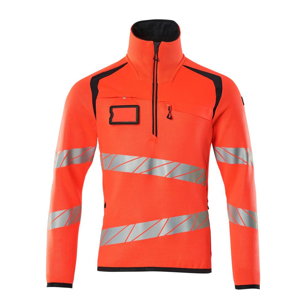 Pletený sveter s krátkym pleteným svetrom na zips