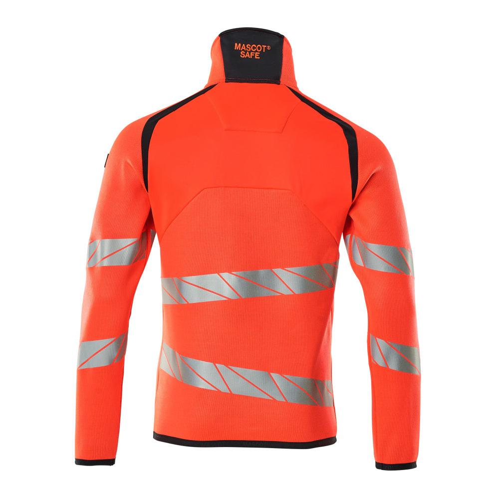 Pletený sveter s krátkym pleteným svetrom na zips