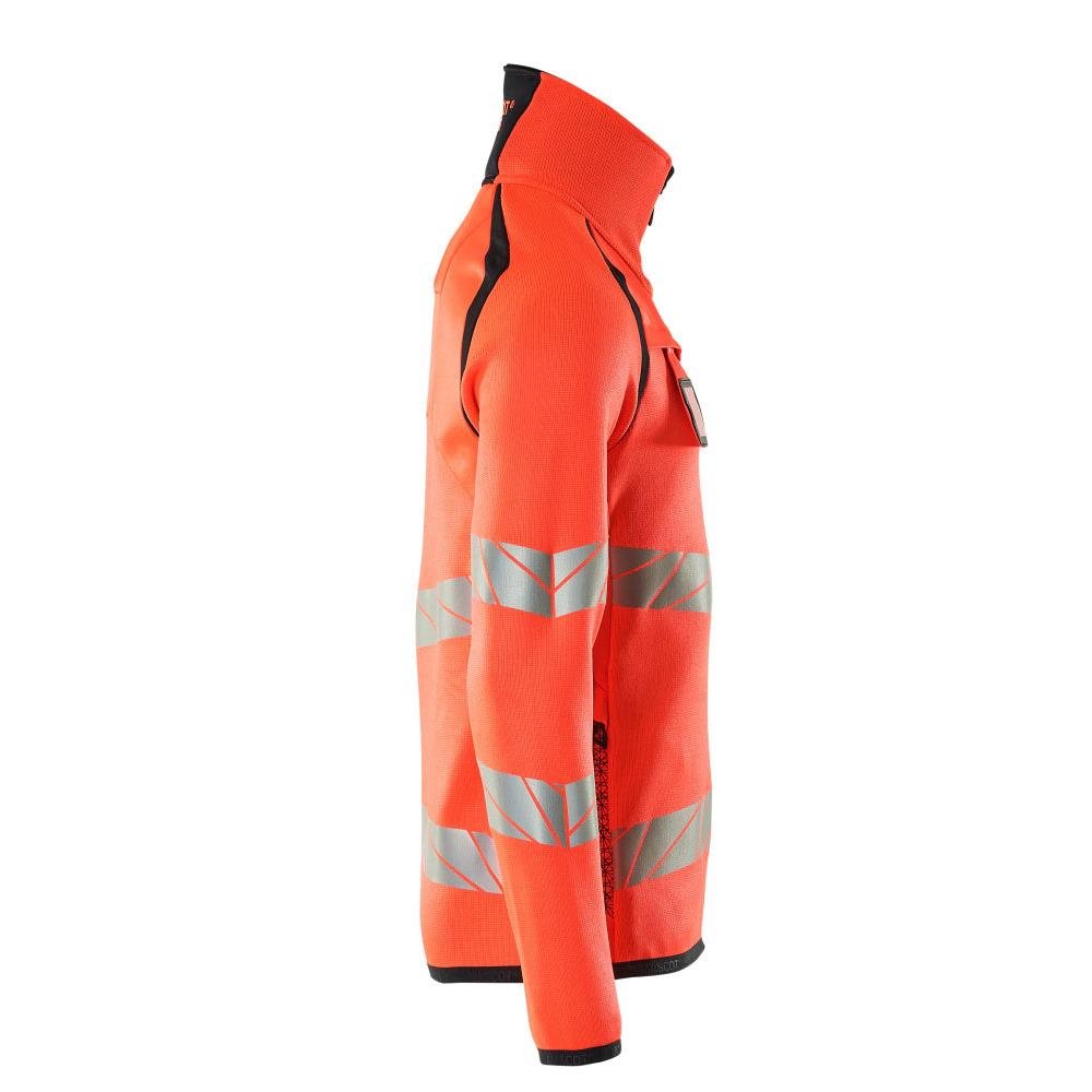 Pletený sveter s krátkym pleteným svetrom na zips