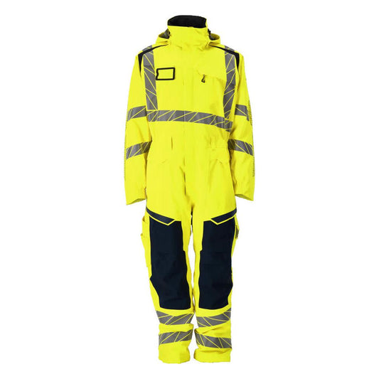 Zimný overal CLIMASCOT®, ľahká zimná kombinácia, hi-vis žltá/čierno-modrá
