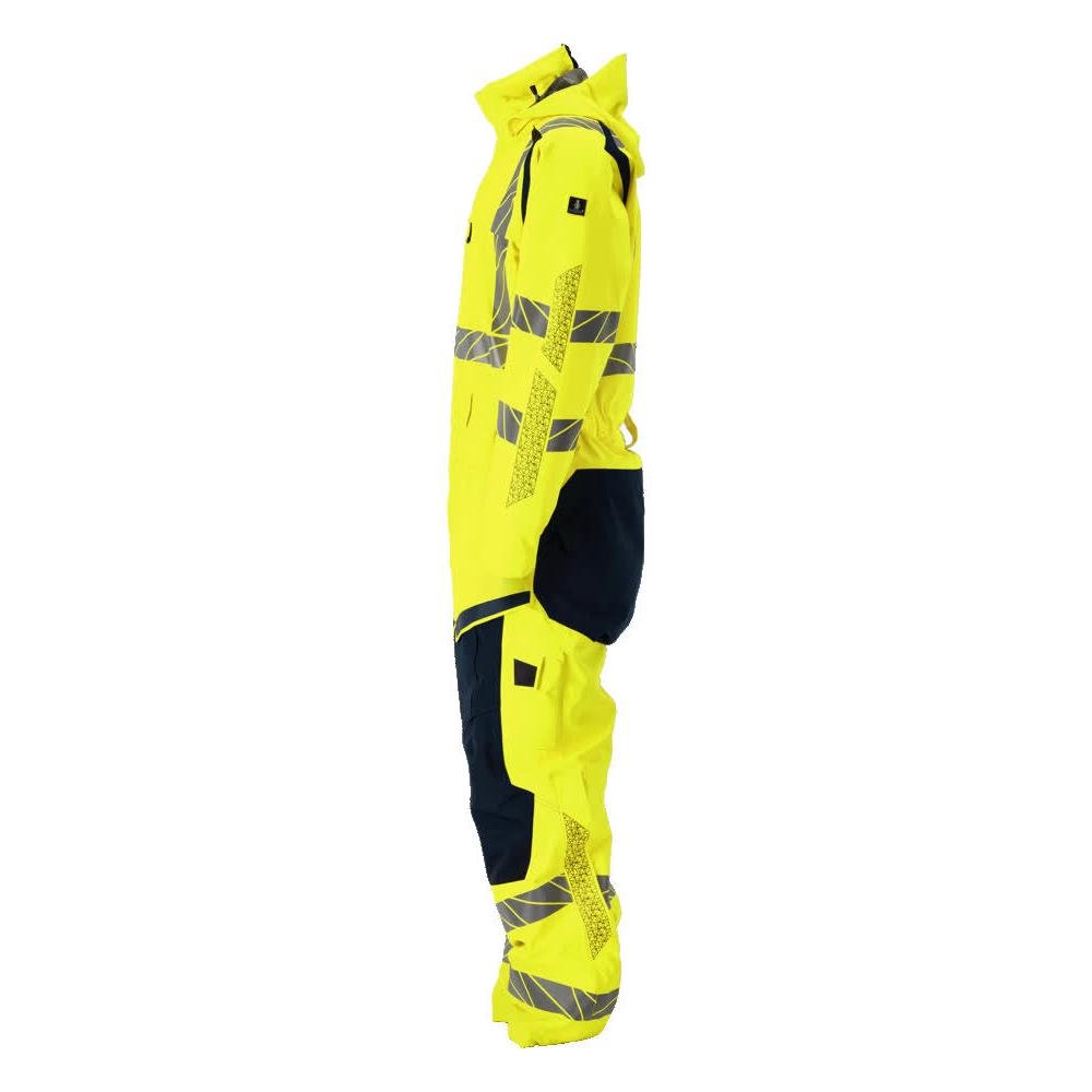 Zimný overal CLIMASCOT®, ľahká zimná kombinácia, hi-vis žltá/čierno-modrá