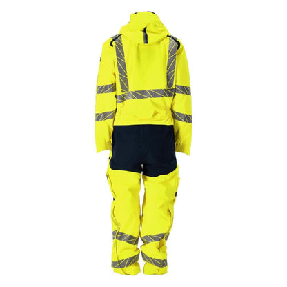 Zimný overal CLIMASCOT®, ľahká zimná kombinácia, hi-vis žltá/čierno-modrá