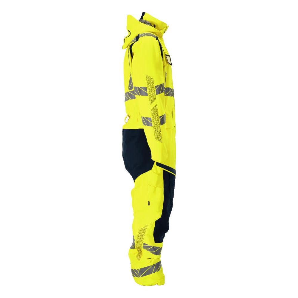 Zimný overal CLIMASCOT®, ľahká zimná kombinácia, hi-vis žltá/čierno-modrá