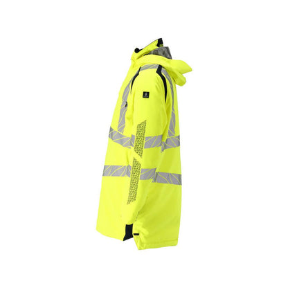 Parka CLIMASCOT® podšívka, ľahká parka, hi-vis žltá/čierno-modrá