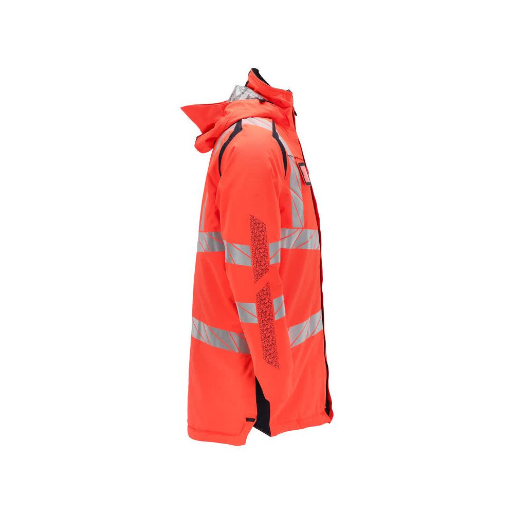 Parka CLIMASCOT® podšívka, ľahká parka, Hi-vis červená/čierno-modrá