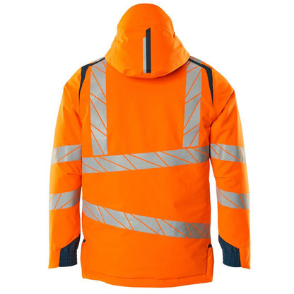 Zimná bunda CLIMASCOT®, ľahká zimná bunda, hi-vis oranžová/tmavá petrolejová
