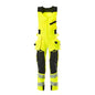 Kombinované nohavice, visiace vrecká, kombinované nohavice ULTIMATE STRETCH, hi-vis žltá/čierna