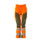 Nohavice dámske, DIAMOND, vrecká na kolenách, strečové nohavice