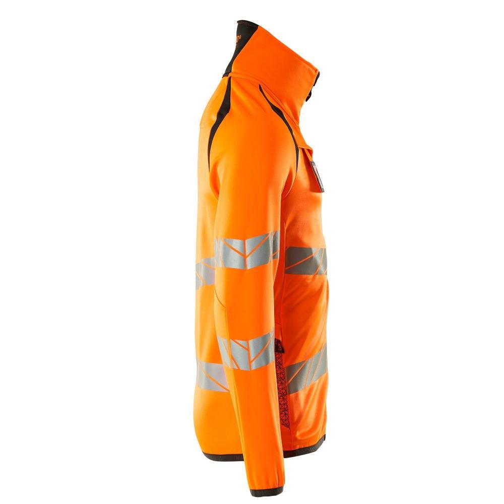 Flísový pulóver s mikroflísovou bundou na zips