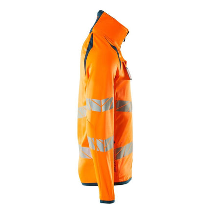 Flísový pulóver s mikroflísovou bundou na zips