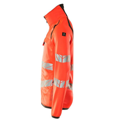Flísový pulóver s mikroflísovou bundou na zips