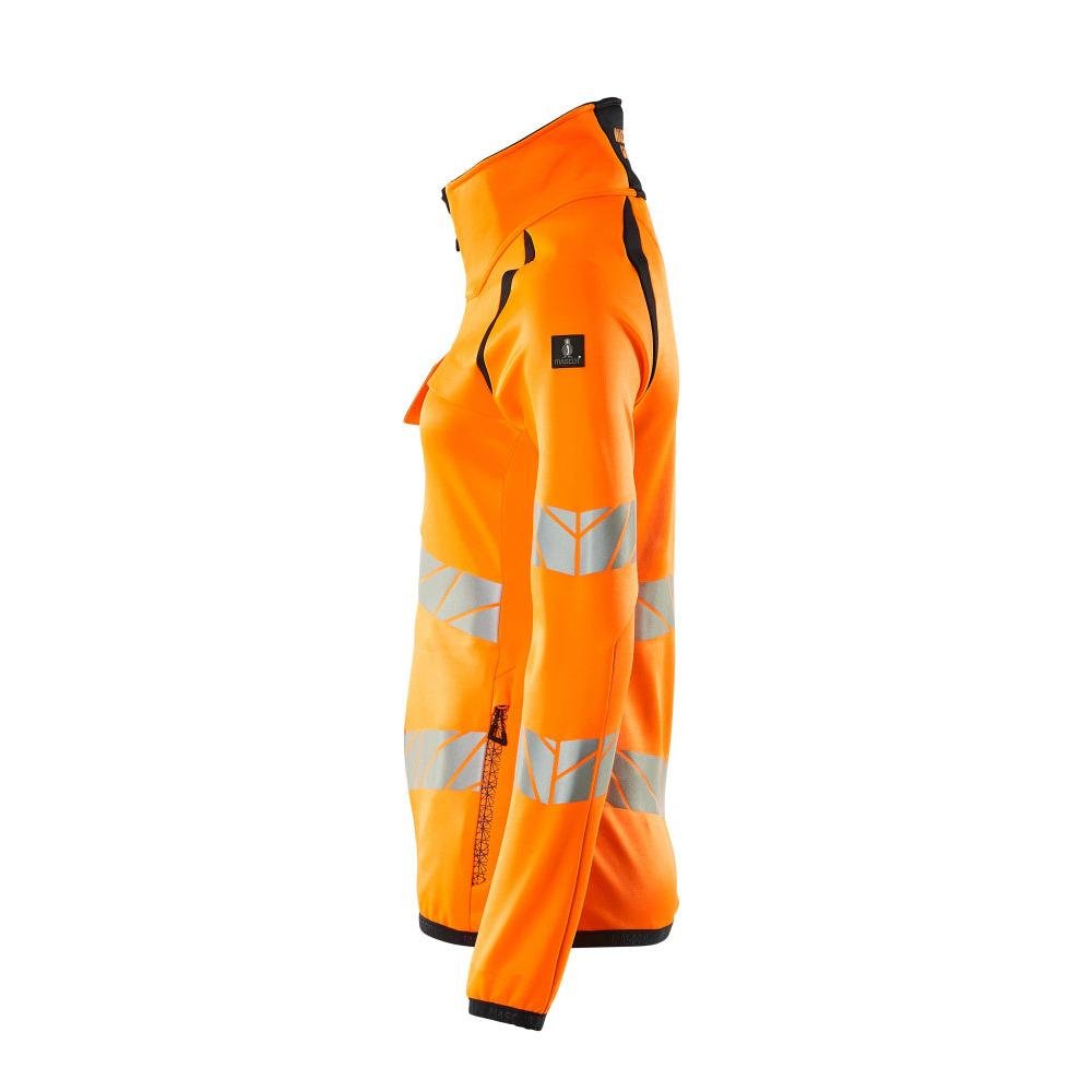Fleece sveter na zips, dámska mikroflísová bunda Multisafe