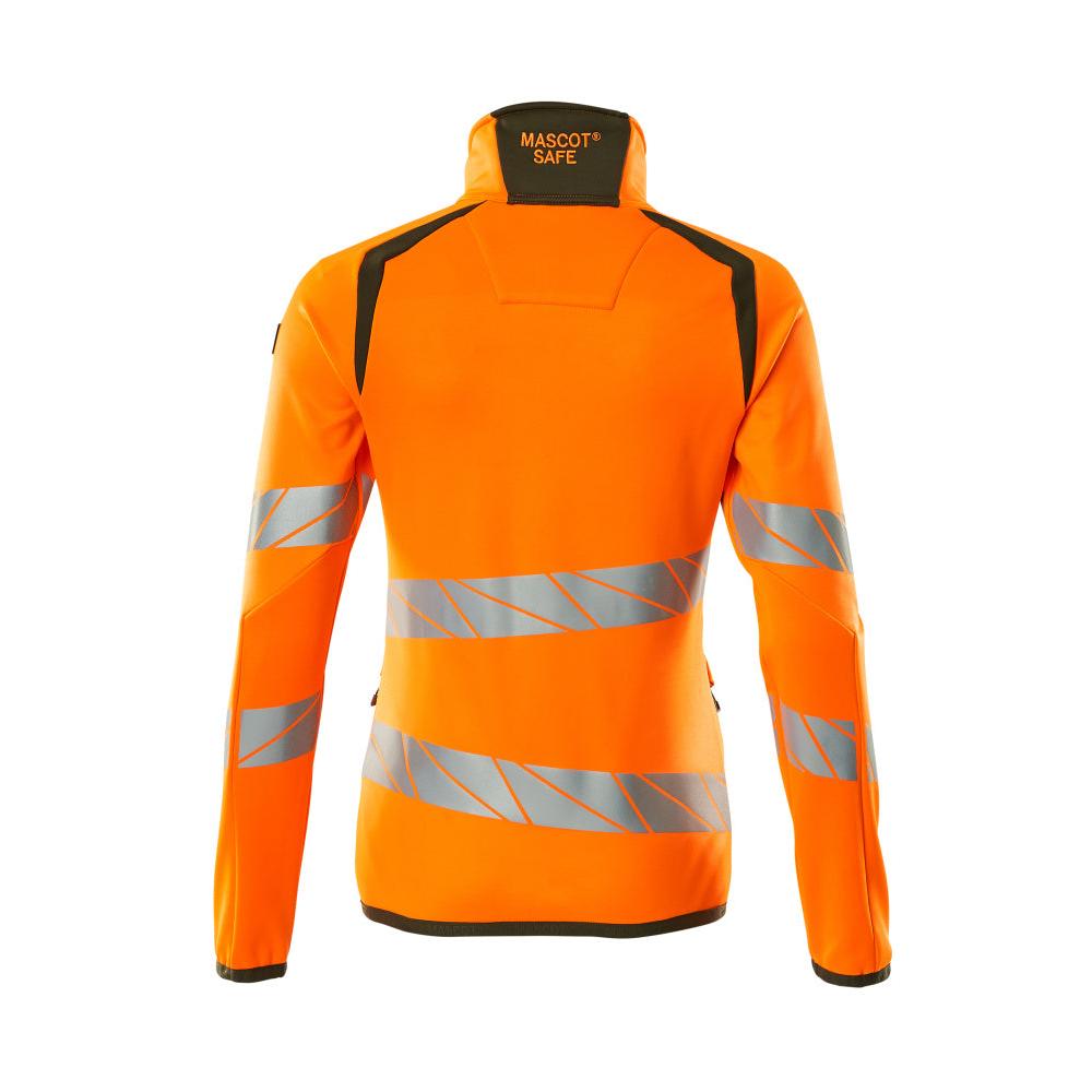 Fleece sveter na zips, dámska mikroflísová bunda Multisafe