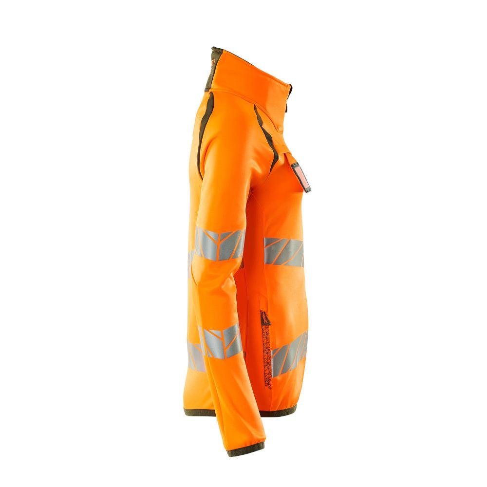 Fleece sveter na zips, dámska mikroflísová bunda Multisafe