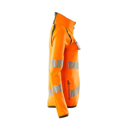 Fleece sveter na zips, dámska mikroflísová bunda Multisafe