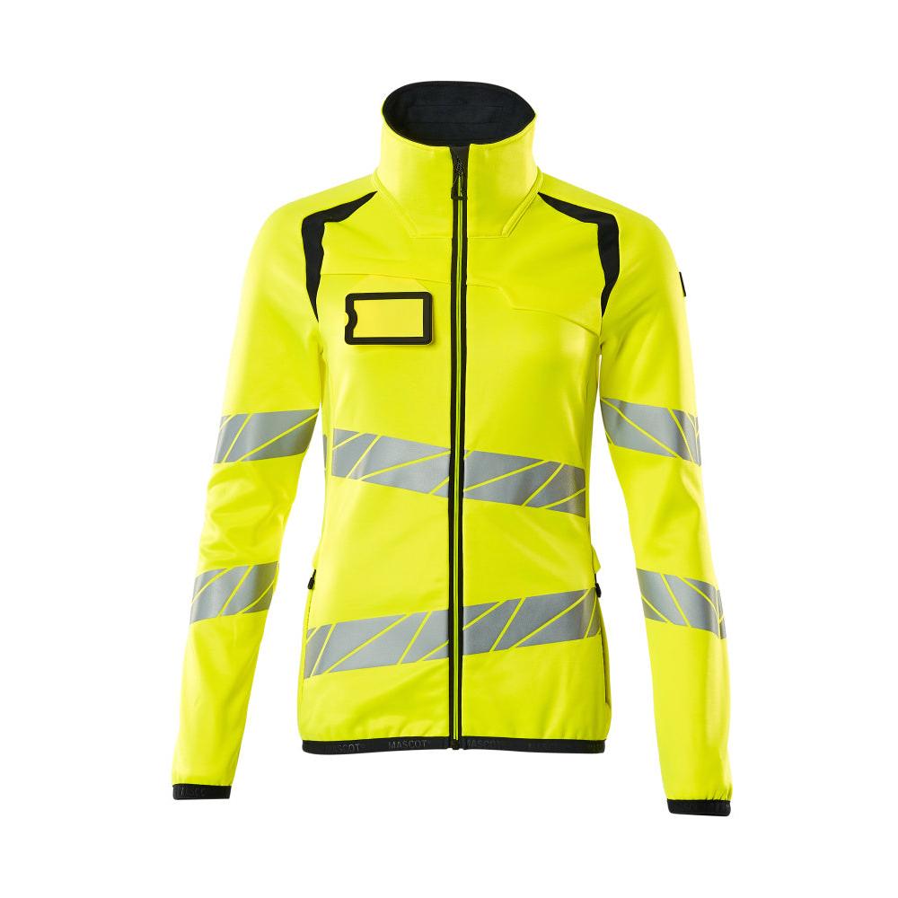 Fleece sveter na zips, dámska mikroflísová bunda Multisafe