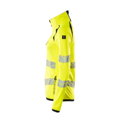 Fleece sveter na zips, dámska mikroflísová bunda Multisafe