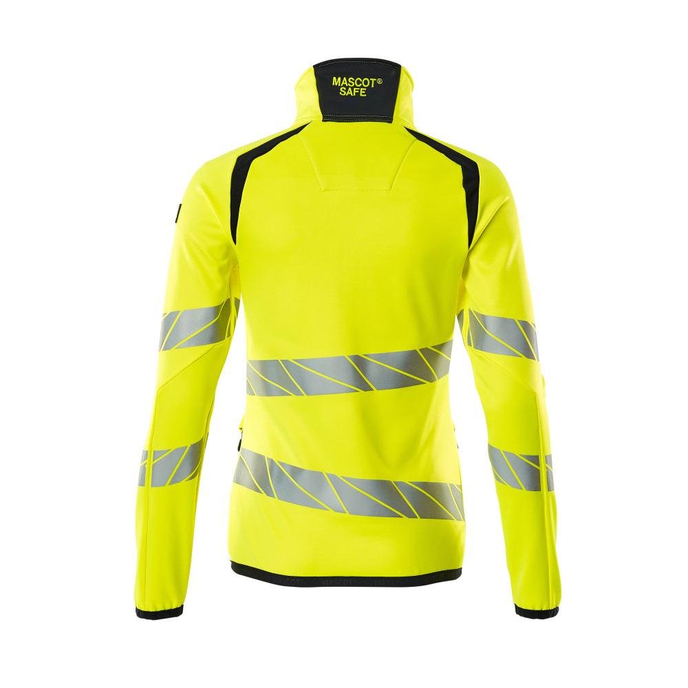 Fleece sveter na zips, dámska mikroflísová bunda Multisafe
