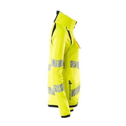 Fleece sveter na zips, dámska mikroflísová bunda Multisafe