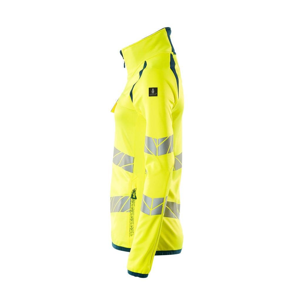 Fleece sveter na zips, dámska mikroflísová bunda Multisafe