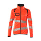 Fleece sveter na zips, dámska mikroflísová bunda Multisafe