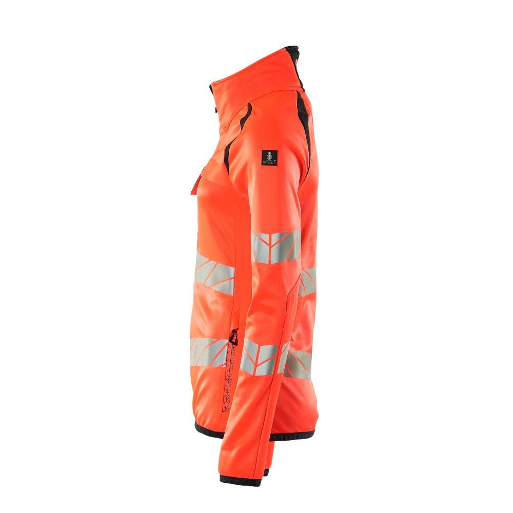 Fleece sveter na zips, dámska mikroflísová bunda Multisafe