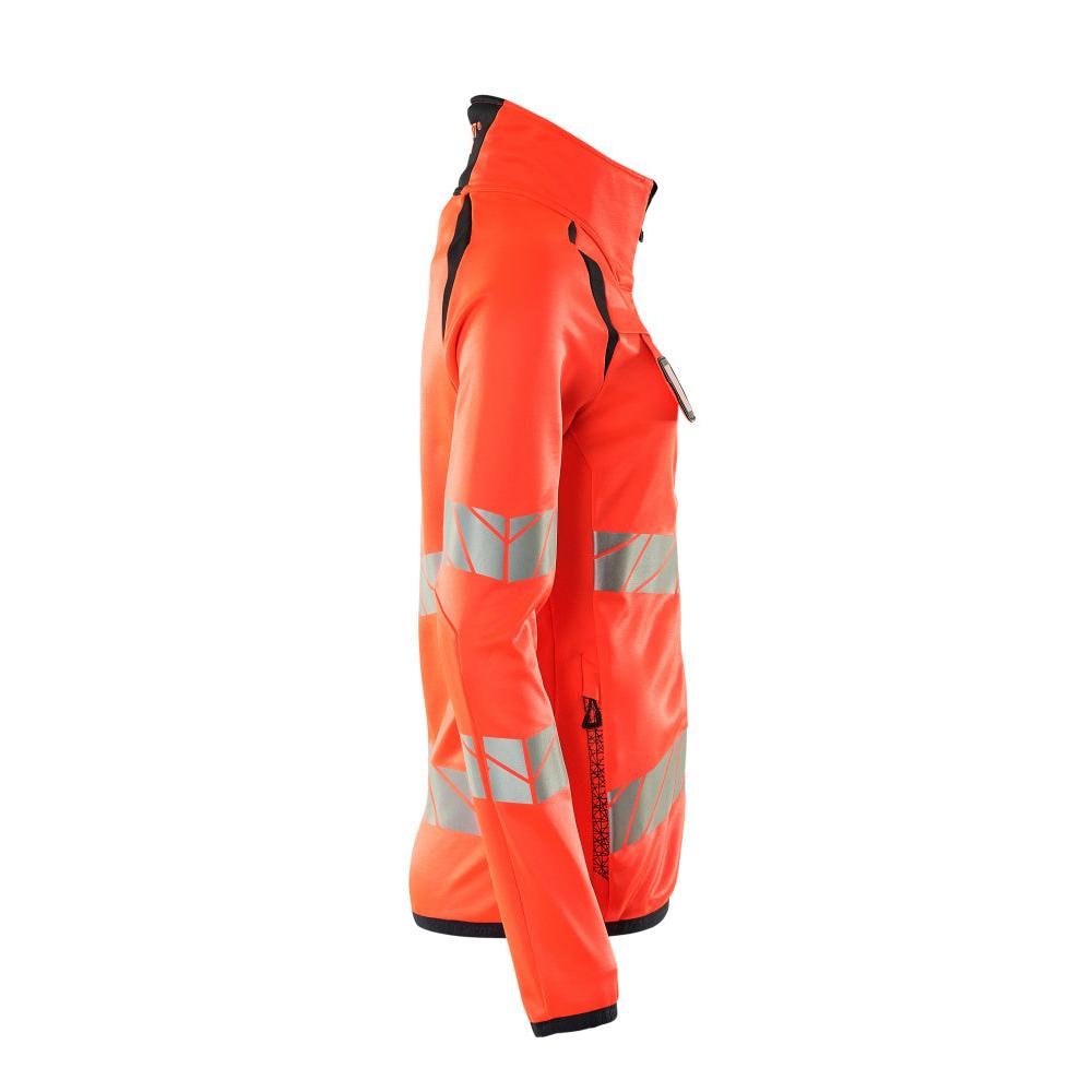 Fleece sveter na zips, dámska mikroflísová bunda Multisafe