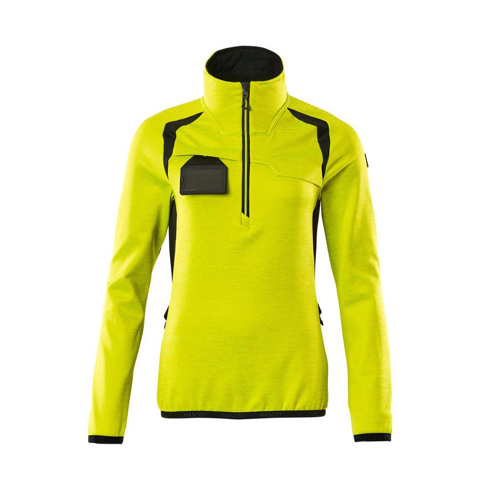 Fleece sveter s krátkym zipsom, dámska mikroflísová bunda
