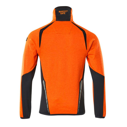 Flísový pulóver s mikroflísovou bundou na zips