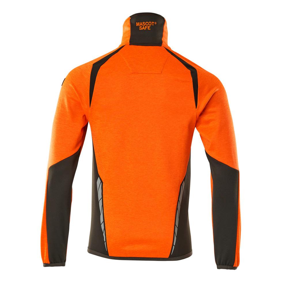 Flísový pulóver s mikroflísovou bundou na zips