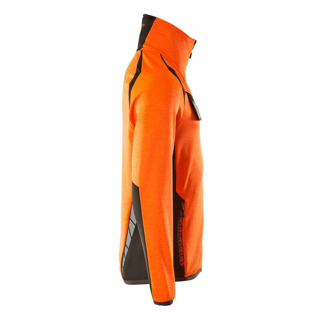 Flísový pulóver s mikroflísovou bundou na zips
