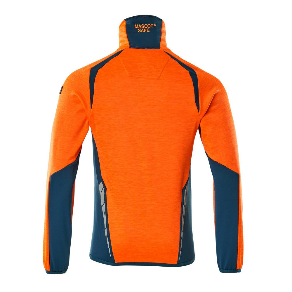 Flísový pulóver s mikroflísovou bundou na zips