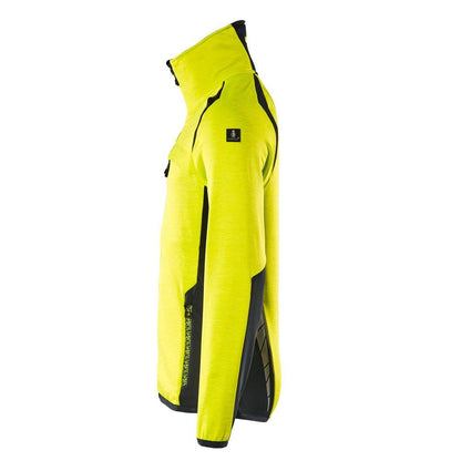 Flísový pulóver s mikroflísovou bundou na zips