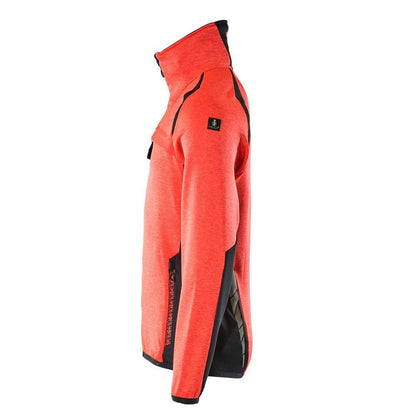 Flísový pulóver s mikroflísovou bundou na zips