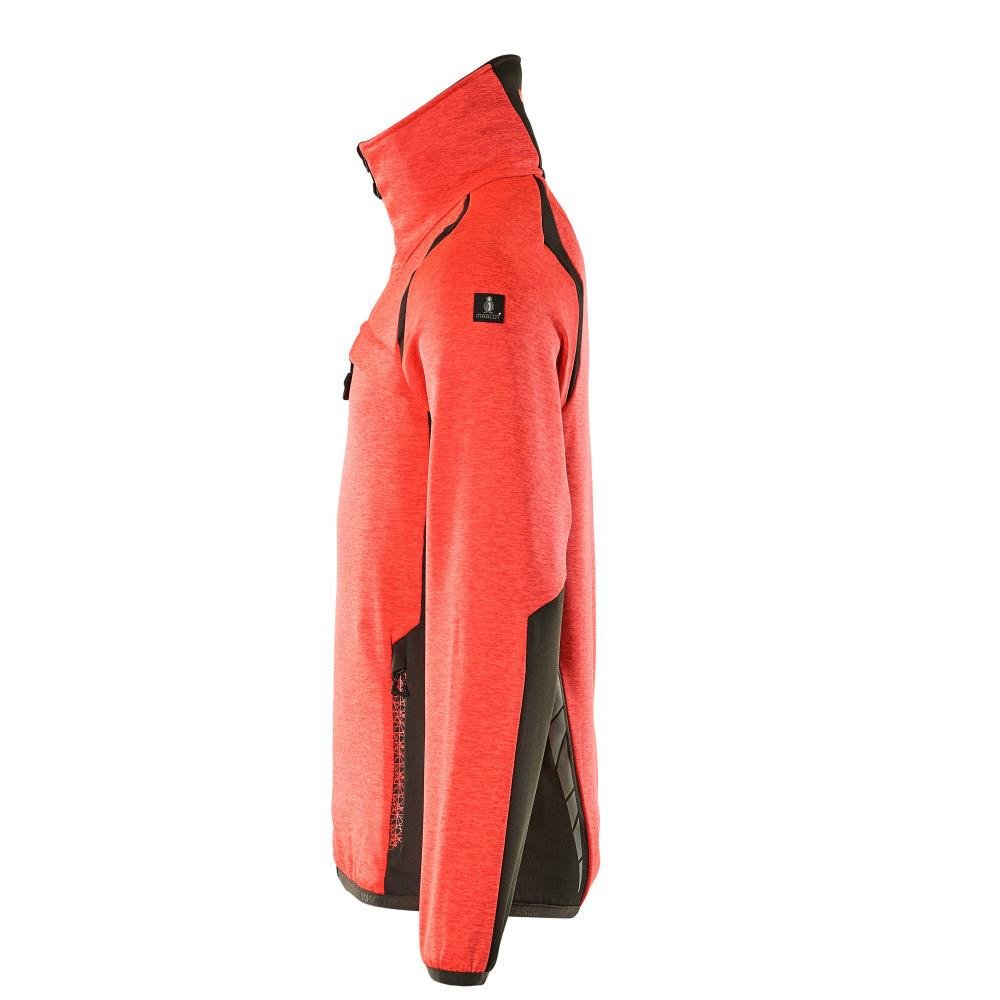 Flísový pulóver s mikroflísovou bundou na zips