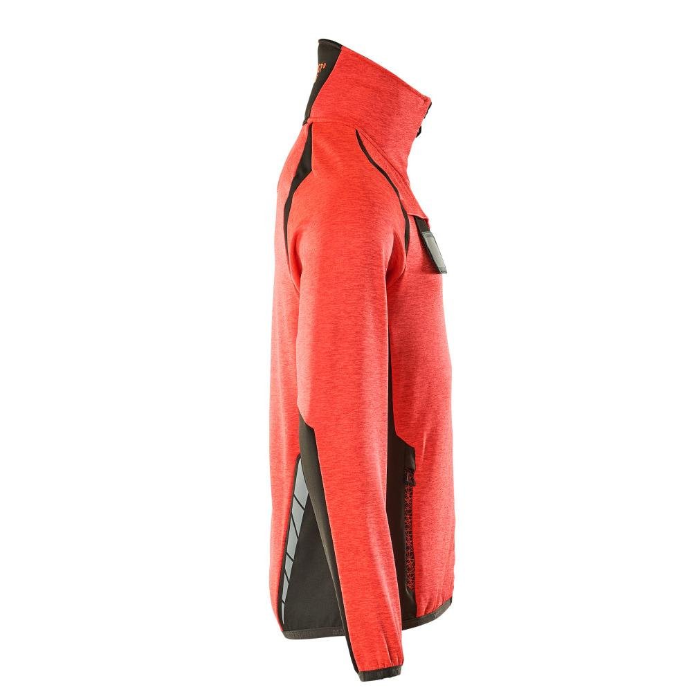 Flísový pulóver s mikroflísovou bundou na zips