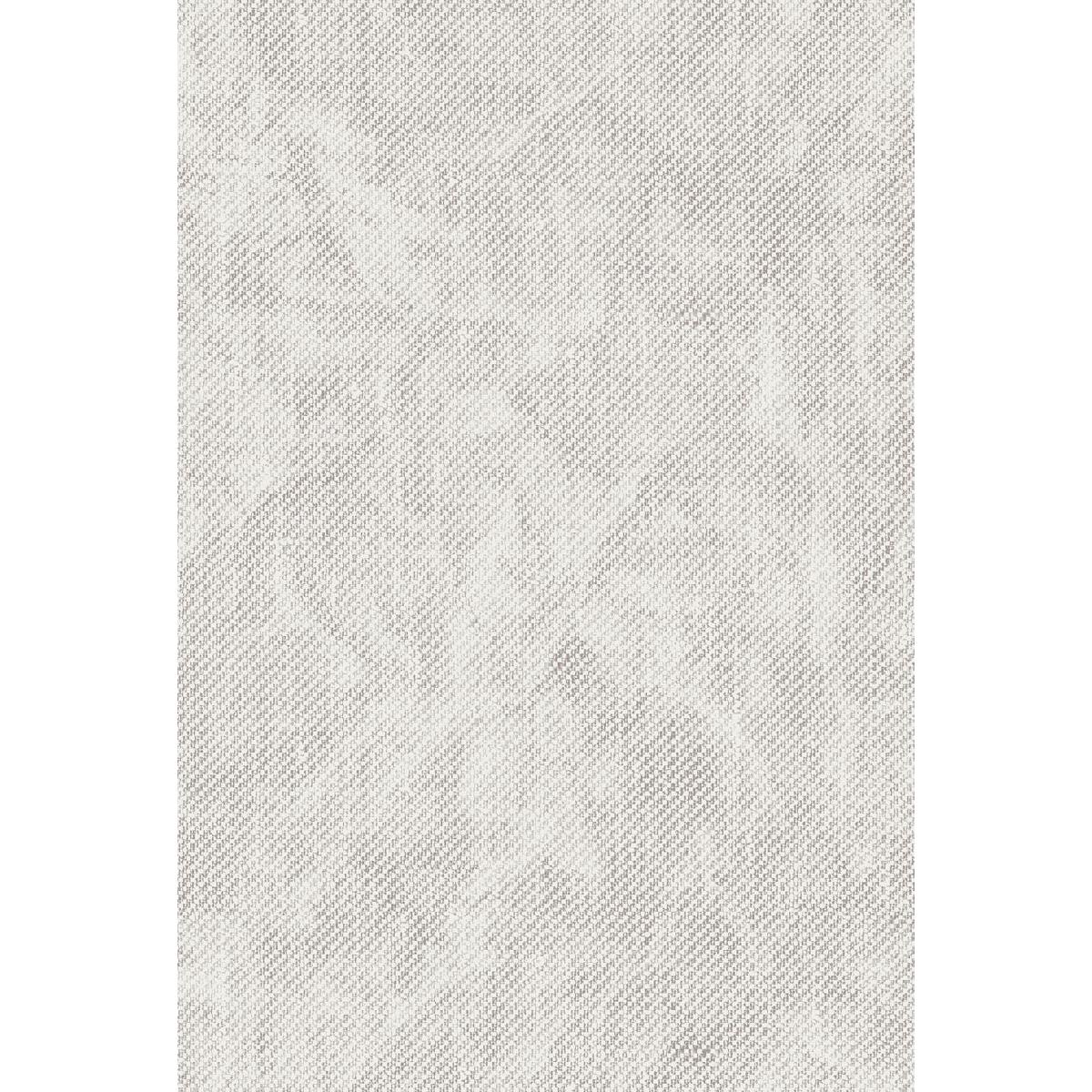 Eine Nahaufnahme der Dunilin-Servietten 40 x 60 cm 1/4 Falz von Duni GmbH zeigt einen hellgrauen Strukturstoff mit dezentem Kreuzmuster und schwachen Falten, der eine weiche, gewebte Optik ergibt, die perfekt für eine elegante Tischdekoration ist.