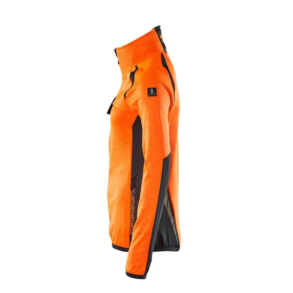 Flísový pulóver na zips, dámska mikroflísová bunda