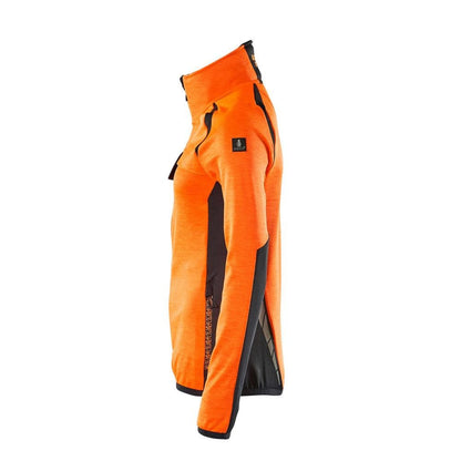 Flísový pulóver na zips, dámska mikroflísová bunda