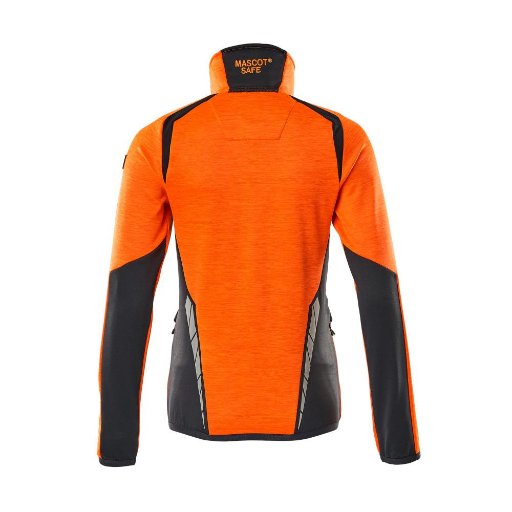 Flísový pulóver na zips, dámska mikroflísová bunda