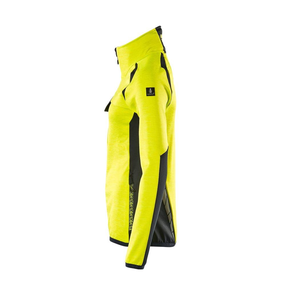 Flísový pulóver na zips, dámska mikroflísová bunda