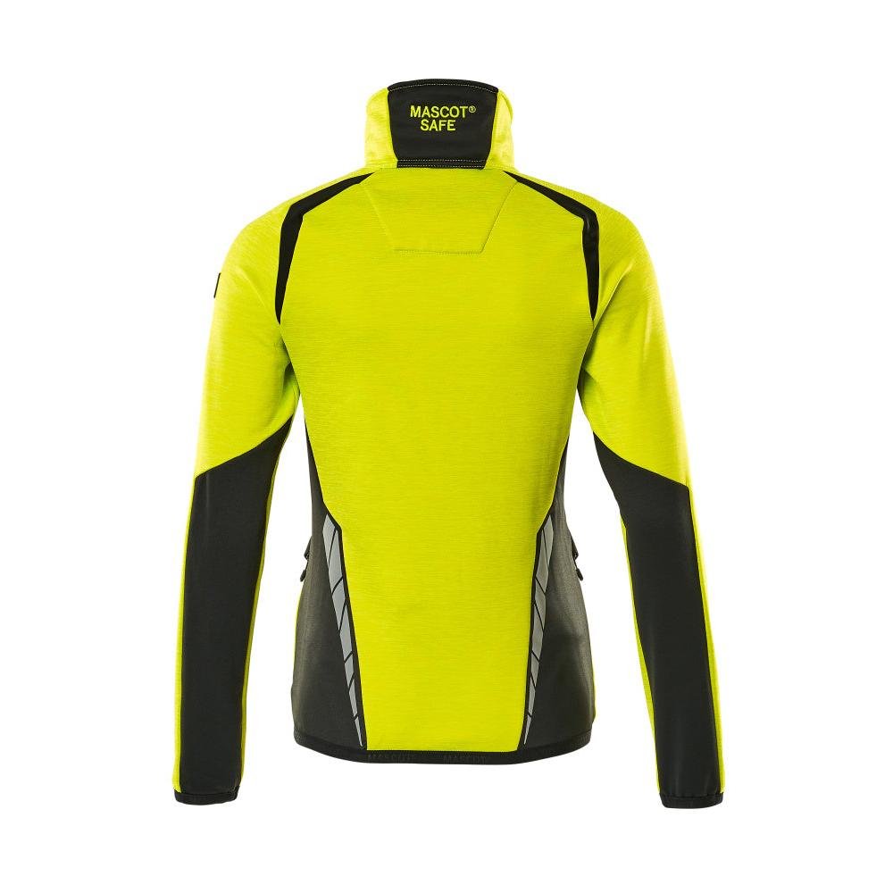 Flísový pulóver na zips, dámska mikroflísová bunda