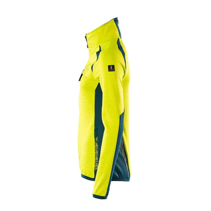 Flísový pulóver na zips, dámska mikroflísová bunda